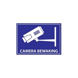 Euport Camera Bewaking Sticker