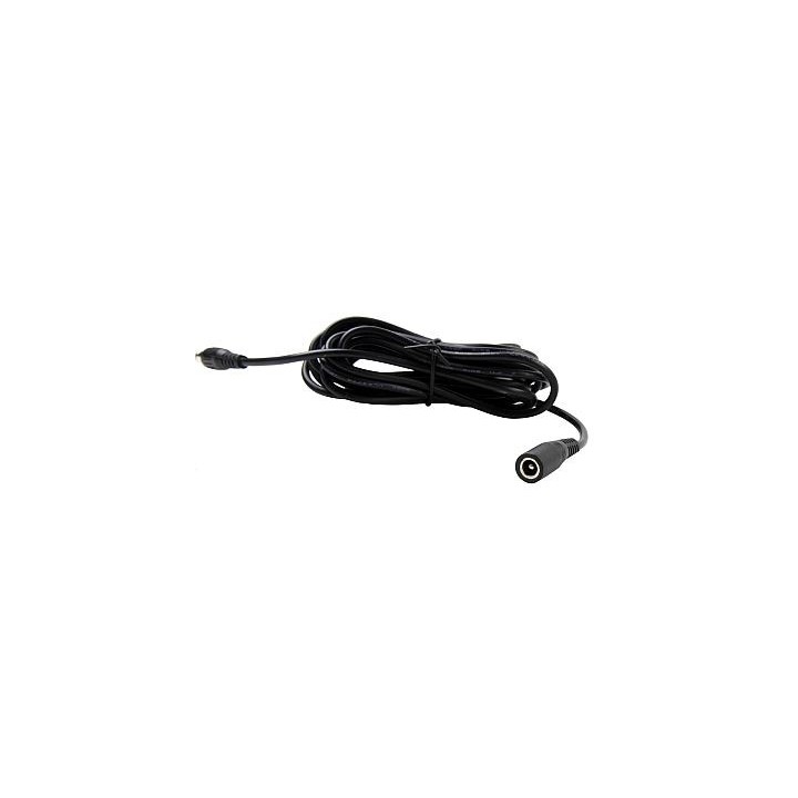 Foscam 3 metre power extension cable black (5.5 x 2.1mm)