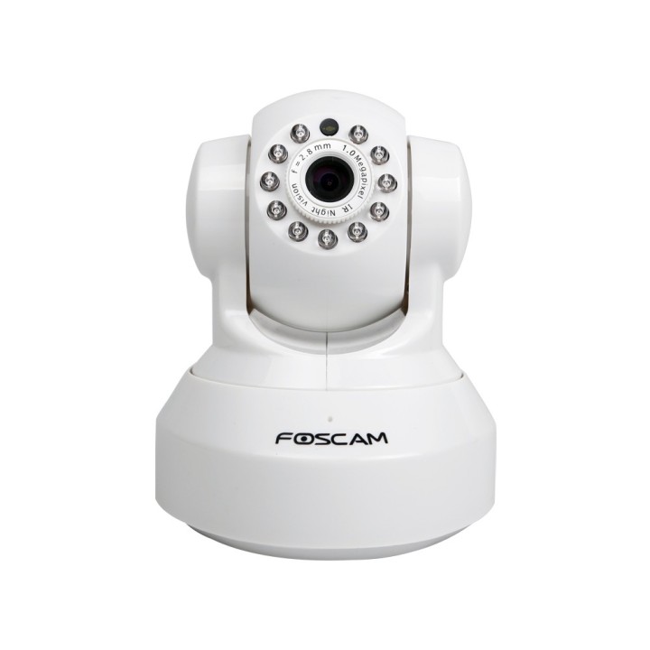 Caméra IP Foscam FI9816P 1MP Pan-Tilt blanc