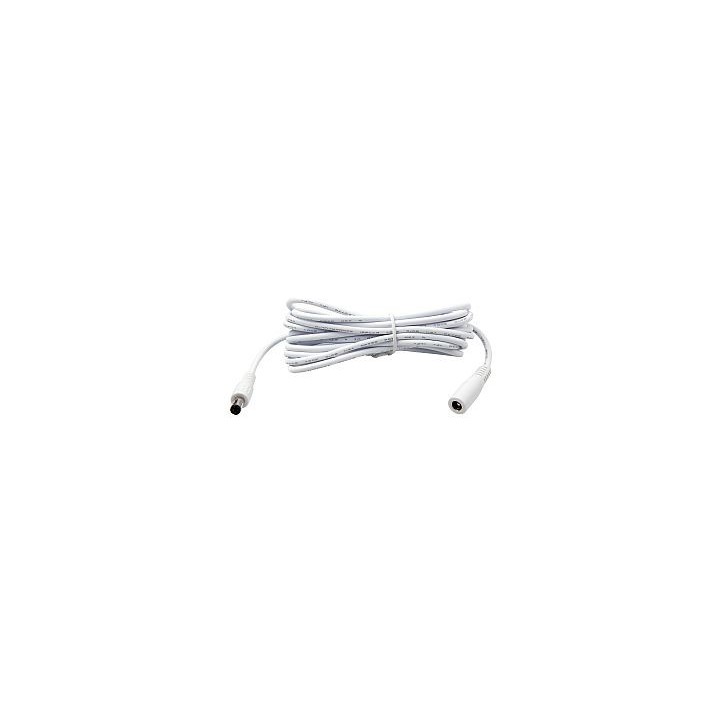 Foscam voeding verlengkabel 3 meter wit (5.5 x 2.1mm)