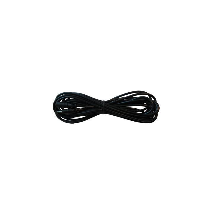 Câble d'extension d'alimentation Eupart 5 mètres noir (12V)