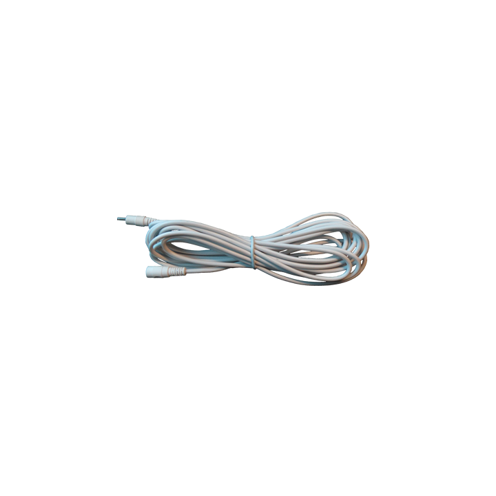 Câble d'alimentation prolongateur Eupart 12V 5 mètres, blanc