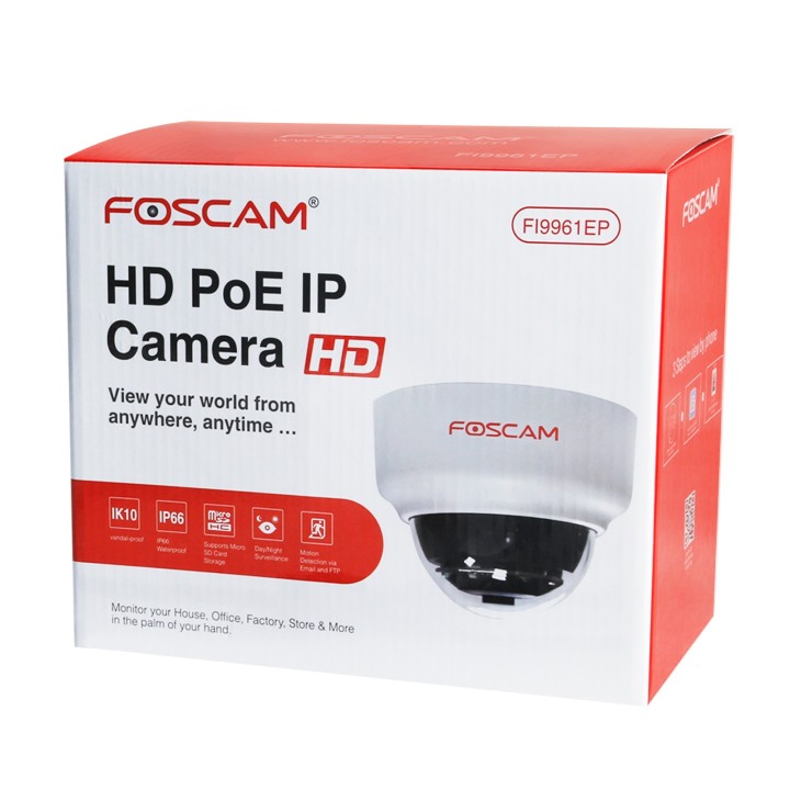 Foscam FI9961EP Full HD PoE 2MP IP camera 2.8mm lens — afbeelding 2