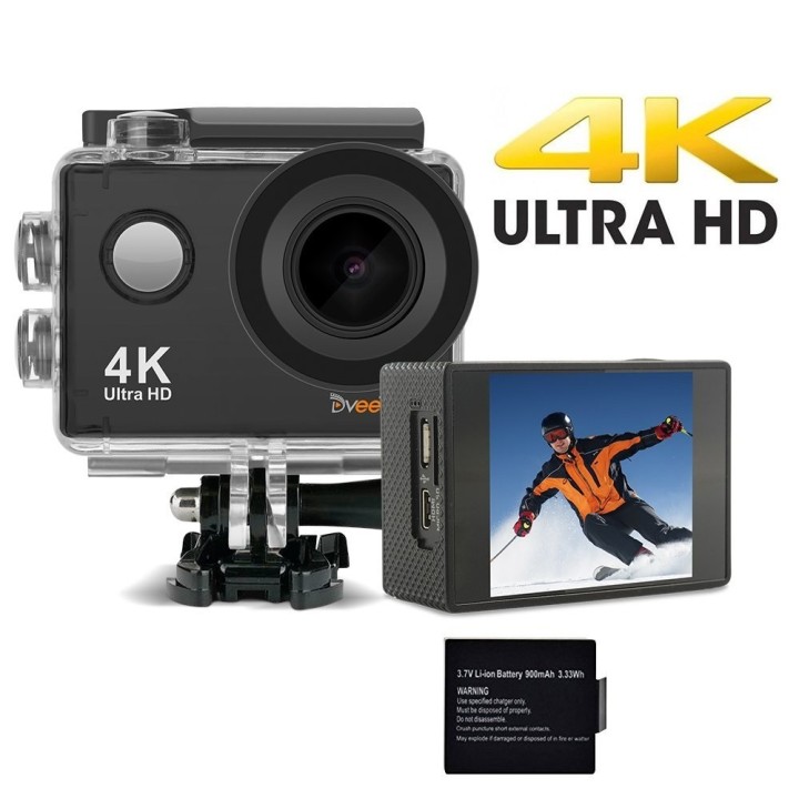DveeTech Ultra HD (4K) Caméra d'Action S2R