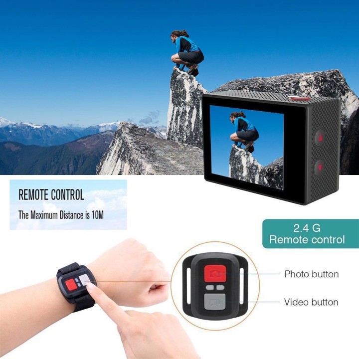 DveeTech Ultra HD (4K) actioncamera S4R — afbeelding 2