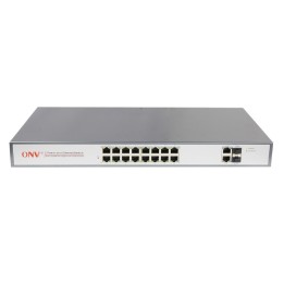 Eupart POE31016PFA-AT 16 + 2 poort POE switch 802.3at