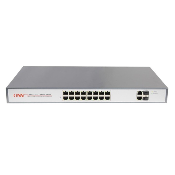 Eupart POE31016PFA-AT 16 + 2 port POE switch 802.3at