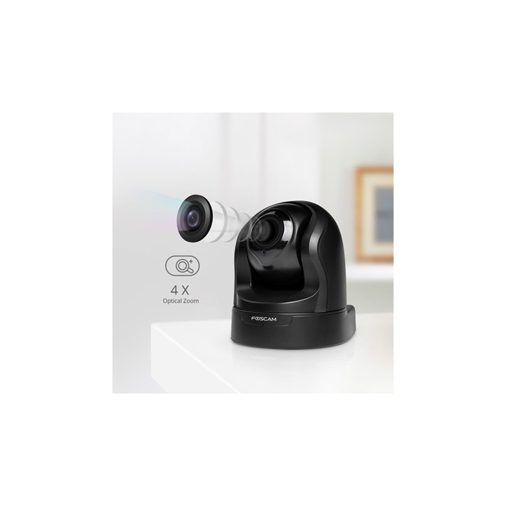 Foscam FI9936P Full HD 2MP Schwenk-Neige-Zoom-Kamera schwarz — Bild 4