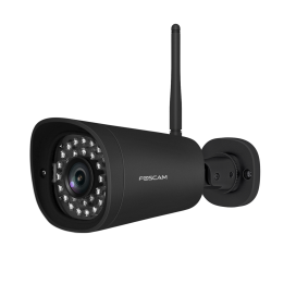 Foscam G4P 4.0 MP Super HD WiFi Außenkamera schwarz