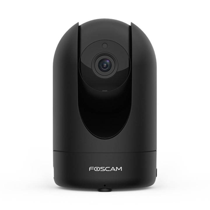 Foscam R4M Super HD Schwarze Dual-Band WiFi Schwenk-/Neige-IP-Kamera