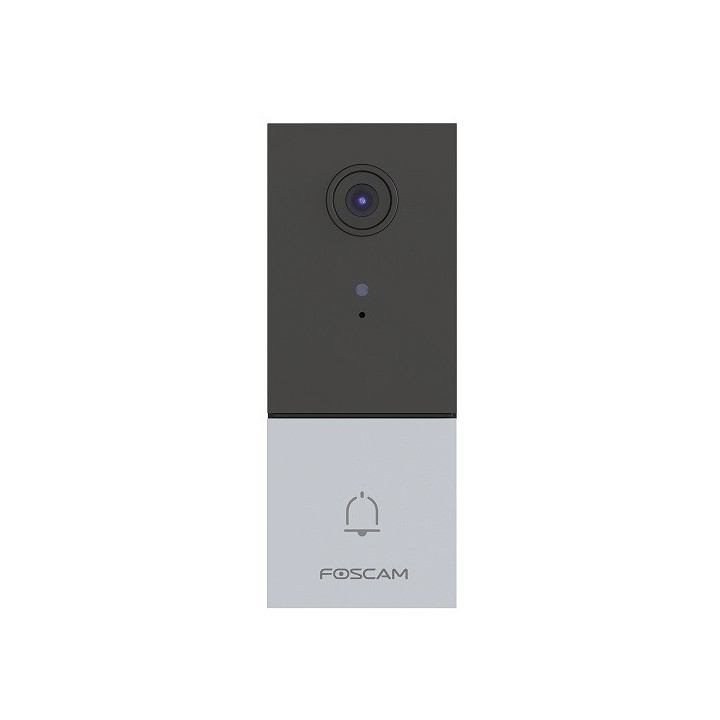 Foscam VD1 Launch Edition 4MP Dual-Band WiFi Videodeurbel met 64GB Micro SD-kaart