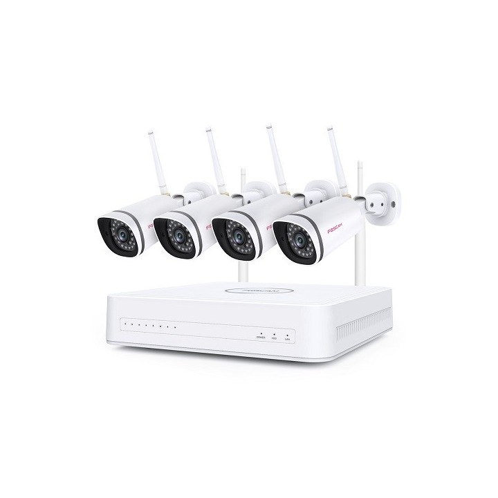 Foscam FN7108W-B4-1T 2MP Full HD WiFi Système de Sécurité
