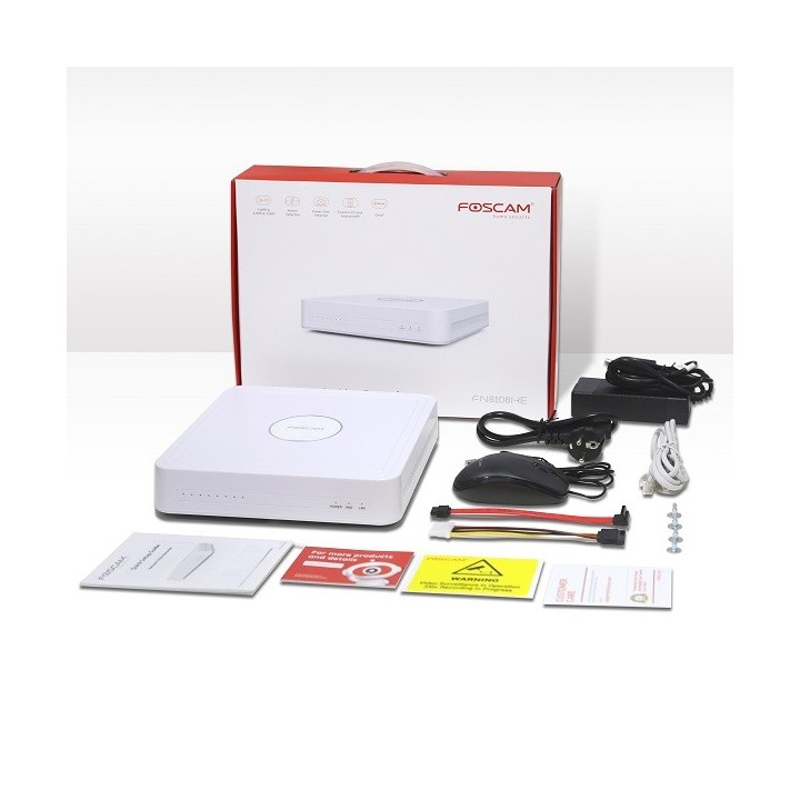 Foscam FN8108HE 8-Channel 5MP PoE NVR — image 5