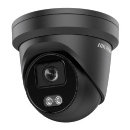 Hikvision DS-2CD2347G2-LU 4MP ColorVu Vaste Turret Netwerkcamera (Zwart)