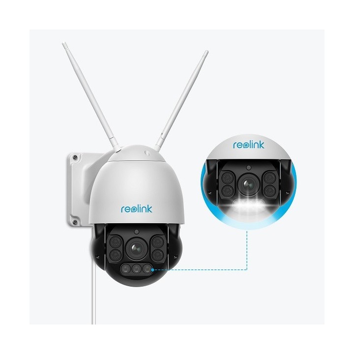 Reolink RLC-523WA, slimme 5MP PTZ WiFi camera met spotlight