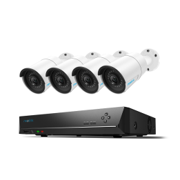 Reolink RLK8-410B4-AI, 5MP PoE security set with AI person and vehicle detection
