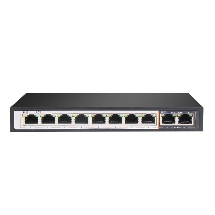 Eupart AI1010G-120W Commutateur PoE 8+2 ports