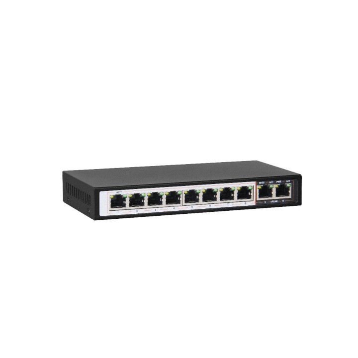 Eupart AI1010G-120W 8+2-poorts PoE Switch — afbeelding 2