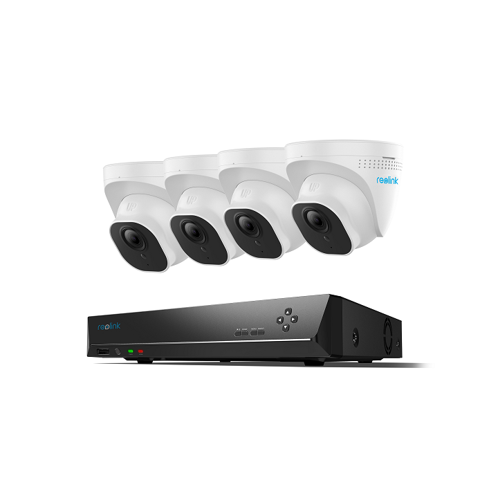 Reolink RLK8-800D4-AI, intelligente 4K UHD beveiligingsset met persoons- en voertuigdetectie