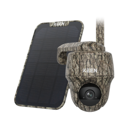 Reolink KEEN Ranger PT, 2K Pan-Tilt kabellose 4G LTE Trail-Kamera batteriebetrieben, inklusive Solarpanel