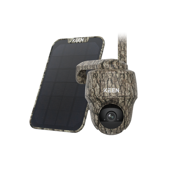 Reolink KEEN Ranger PT, 2K Pan-Tilt kabellose 4G LTE Trail-Kamera batteriebetrieben, inklusive Solarpanel