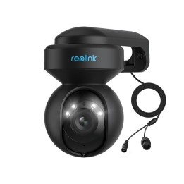 Reolink E1 Outdoor, caméra WiFi PTZ 5MP Dual-Band intelligente avec projecteurs (noir)