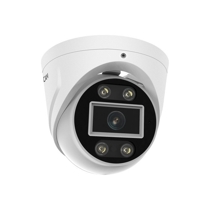 Caméra IP PoE Foscam T8EP UHD extérieur avec alarme sonore et lumineuse