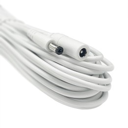 Foscam Stromverlängerungskabel 12 Meter weiß (5.5 x 2.1mm)
