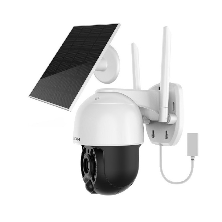 Foscam B4 - 100% Wireless 2K/4MP Pan/Tilt Battery Camera