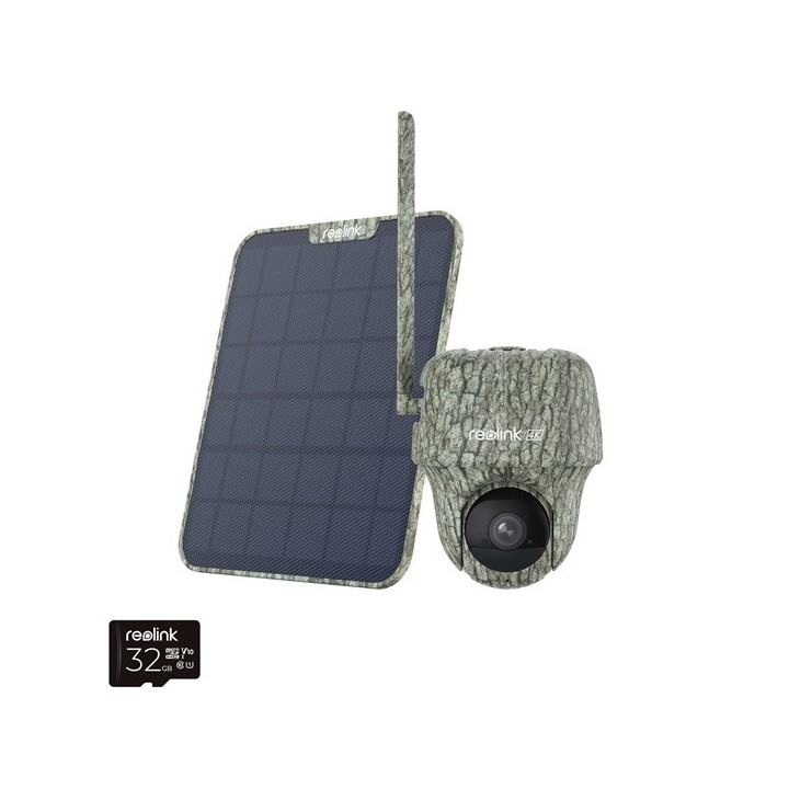 Reolink G450 + Solar Panel 2, 4G LTE wildlife camera with 360° all-around view