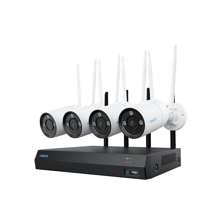 Reolink NVS12-8MB4W, krachtige 4K/8MP UHD WiFi beveiligingsset