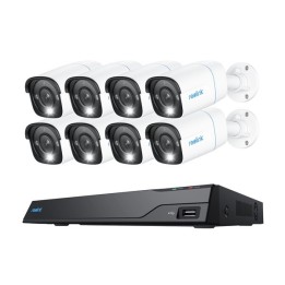 Reolink NVS16-8MB8, système de sécurité 4K UHD PoE intelligent avec HDD 4TB intégré