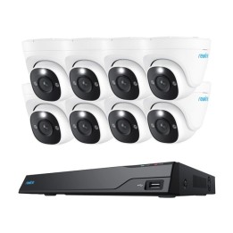 Reolink NVS16-8MD8, système de sécurité PoE 8 MP intelligent avec détection de personnes et véhicules