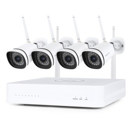 Foscam FN8108W-B4-1T WiFi-Sicherheitssystem 2K/3MP 8-Kanal