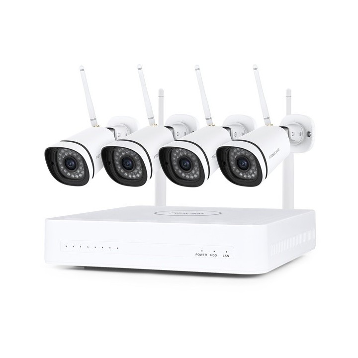 Foscam FN8108W-B4-1T WiFi-Sicherheitssystem 2K/3MP 8-Kanal