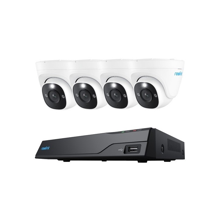 Reolink NVS8-8MD4, intelligente 4K UHD beveiligingsset met persoons- en voertuigdetectie