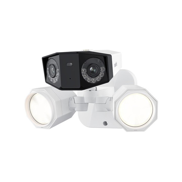 Reolink F750P, slimme 4K PoE dual-lens camera met schijnwerpers en 180° kijkhoek