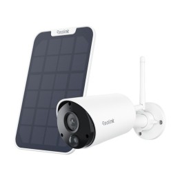 Reolink B320 + panneau solaire, ensemble de caméra de sécurité extérieure WiFi 3MP sur batterie avec panneau solaire