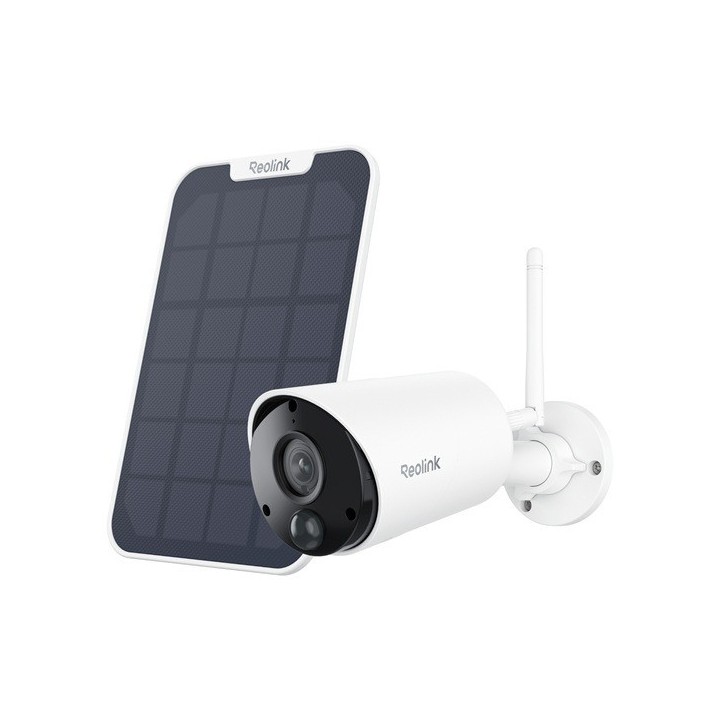 Reolink B320 + zonnepaneel, set van 3MP WiFi buiten beveiligingscamera op batterij mét zonnepaneel