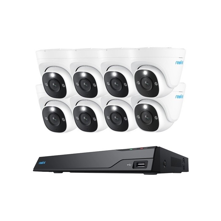 Reolink NVS16-12MD8, 12MP PoE security kit with smart detection