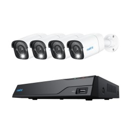 Reolink NVS8-12MB4, slimme 12MP PoE beveiligingsset met intelligente detectie en 24/7 opname