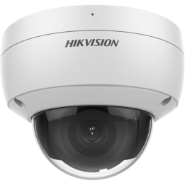 Hikvision DS-2CD2146G2-ISU 4MP 2.8mm AcuSense Vast Dome PoE Camera Wit