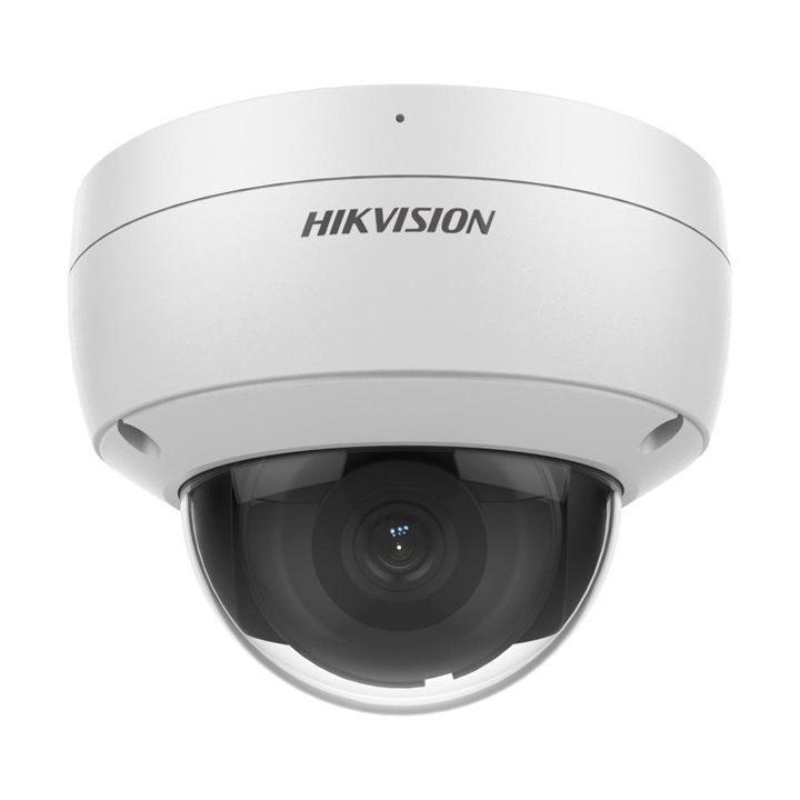 Hikvision DS-2CD2146G2-ISU 4MP 2.8mm AcuSense Caméra Dôme Fixe PoE Blanc