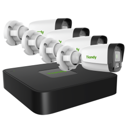Tiandy TC-S321N3105 PoE Sicherheitsset mit 1TB Festplatte