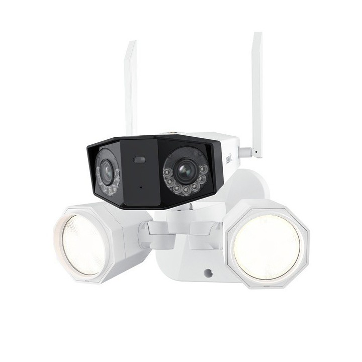 Reolink F750W, slimme 4K WiFi Dual-lens camera met schijnwerpers en 180 gr panoramisch zicht
