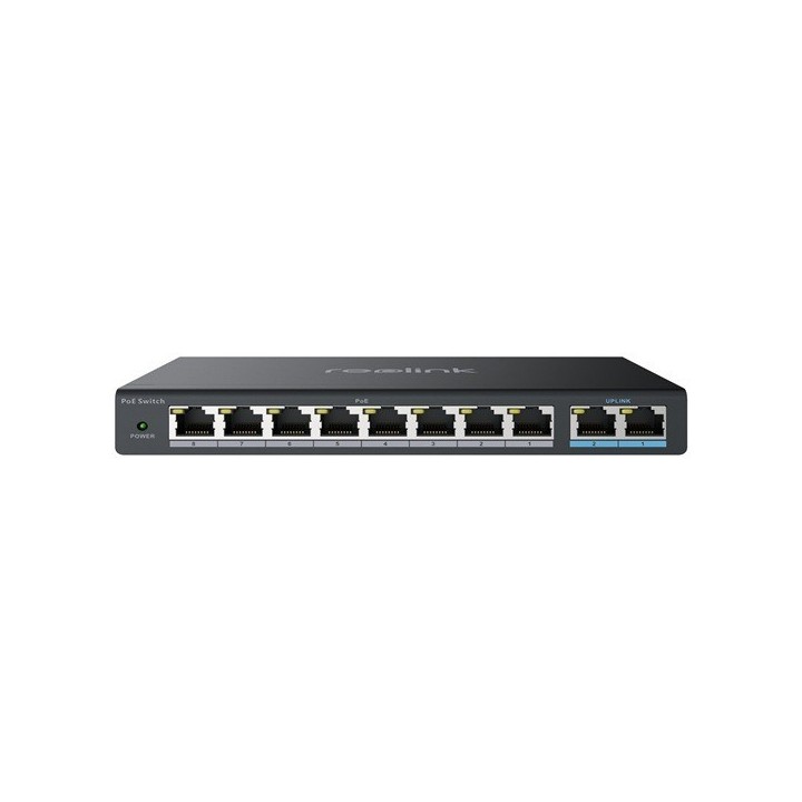 RLA-PS1, 10-port PoE switch with 120W output Reolink