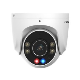 Foscam W5EP 5MP PoE Outdoor IP Camera with Red and Blue Alarm Lights