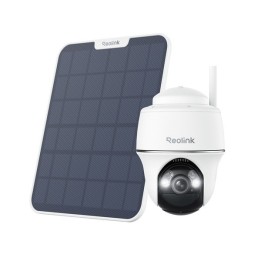 Reolink B430 plus Solar, 2K+/5MP Dual-Band WiFi PT beveiligingscamera met zonnepaneel, pakketdeal