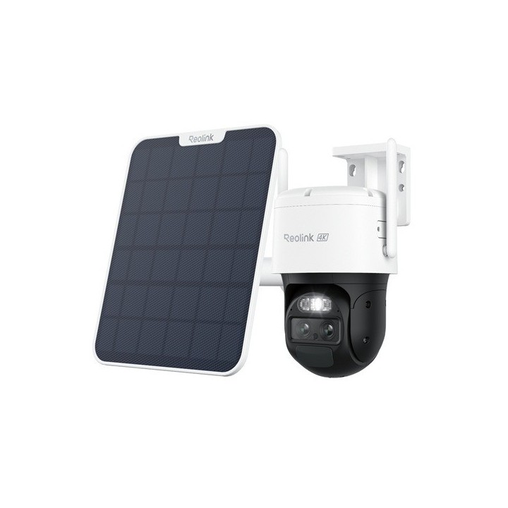 Reolink B770 + Solaire, 4K Dual-lens WiFi 6 PTZ caméra batterie avec panneau solaire 6W, offre groupée