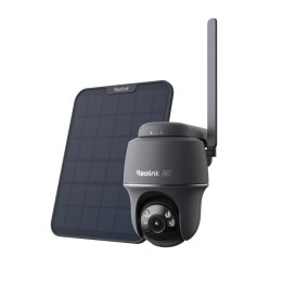 Reolink G440 plus Solar, 4K/8MP caméra batterie 4G LTE sans fil avec panneau solaire 6W, pack complet